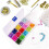Plastic Organizer Box, 12 Pack Clear Bead Organizer voor Sieraden Tackle Earring  Beads (15 Grids) 1