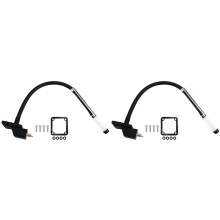 2X 12L 24L Marine Fuel Tank Connector High Accuracy Fuel Suction Gauge for Boat Outboard Engine Accessory