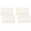 40 Pack Bone Folder Tool, Plastic Bone Folder Crafts Scoring Folding Creasing Paper Crafting Scrapbooking Tool 1