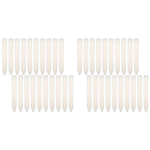 40 Pack Bone Folder Tool, Plastic Bone Folder Crafts Scoring Folding Creasing Paper Crafting Scrapbooking Tool