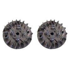 2X Volano per Tosaerba Volano per Tosaerba Briggs & Stratton 590421 Accessori per Tosaerba di Alta Qualità Parti del Volano per Tosaerba