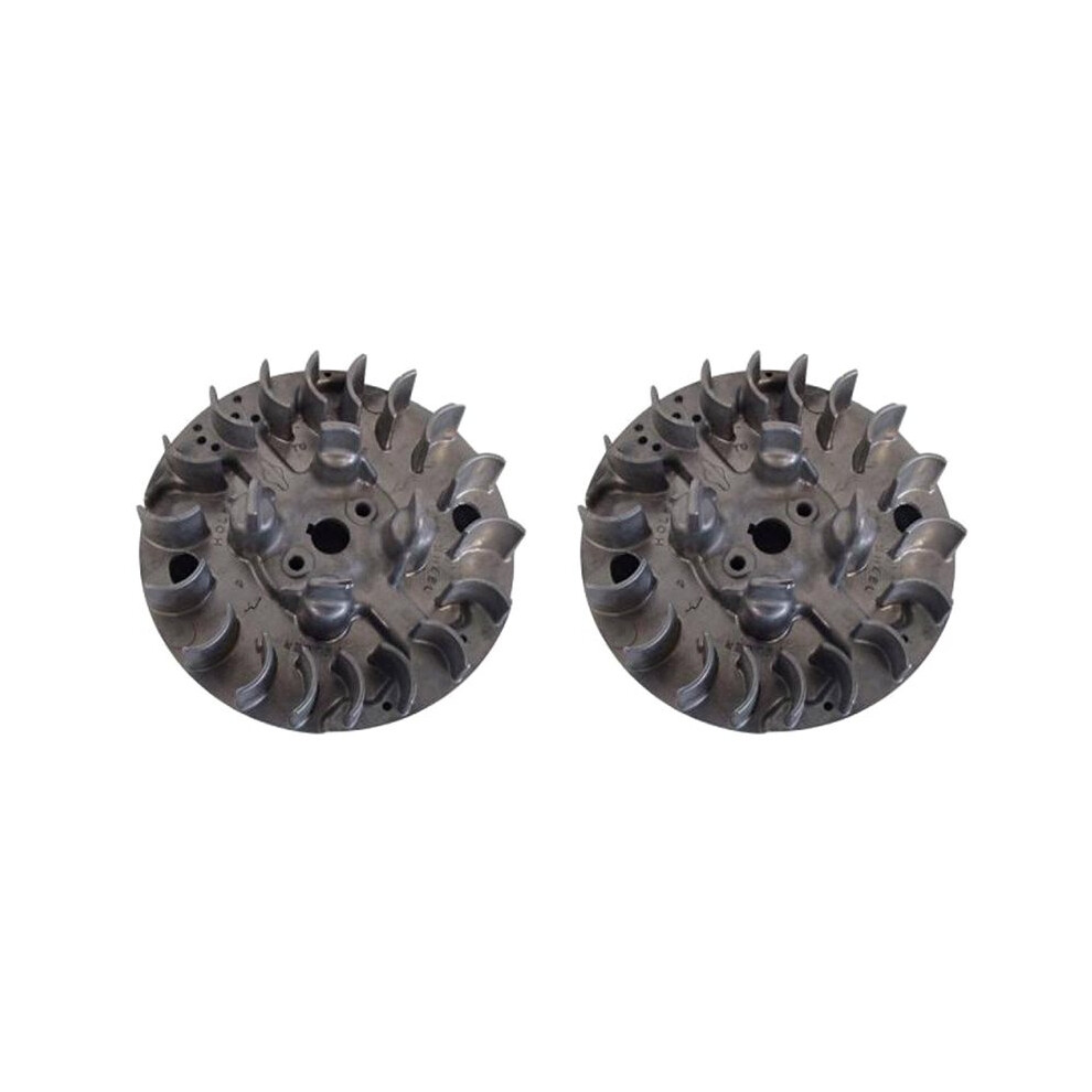 2X Flywheel Lawn Mower Flywheel For Briggs & Stratton 590421 Lawn Mower Accessories Lawn Mower Flywheel Parts 4714239762771
