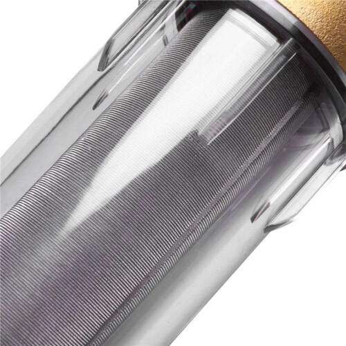 3X 4 Split-Mouth Water Filters Front Purifier Copper Lead Pre-Filter Backwash Remove Rust Contaminant Sediment Pipe 2