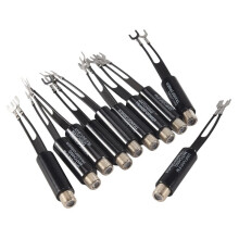 20 PCS UHF VHF FM 75-300 Ohm TV Antenna Adapter Matching Transformer Coaxial Cable