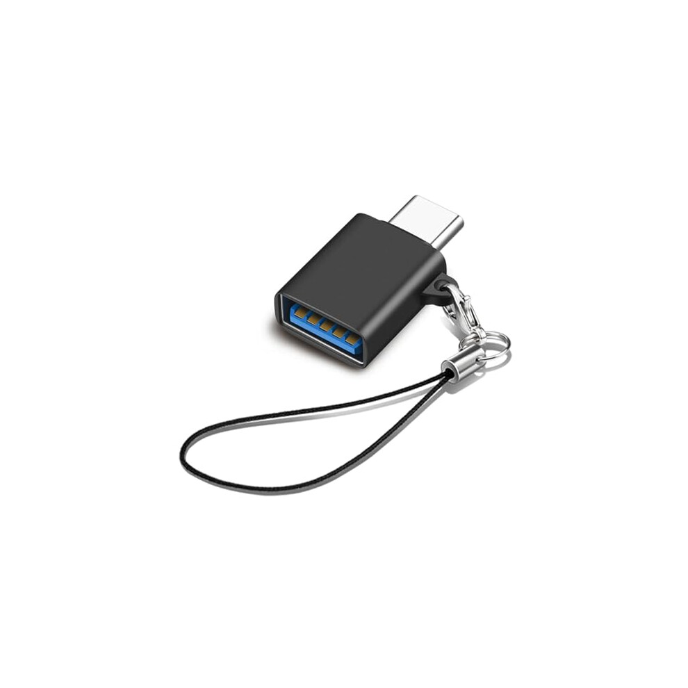 Usb C To Usb 3.2 10Gbps Adapter, Durable Aluminum Type C Converter For Laptop With Lanyard 9771547648628