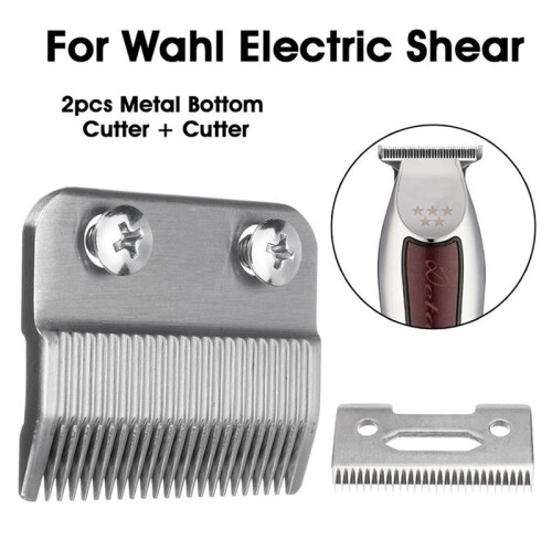 6X Replace Cutter  Metal Bottom Clipper Blade for  Electric Shaver-Silver 1