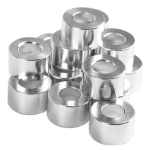 30X Aluminum Column Flat Gasket Bushing 6mm Aluminum Bushing Aluminum Barrier 3D Printer Accessories for