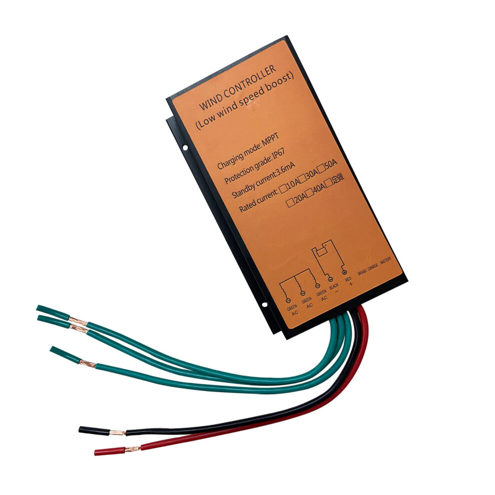 Wind Turbine Charge Controller 12V For 2000W System Ip67 Waterproof Offgrid Applications 9092120846799
