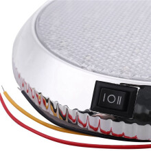 3X 12V Car Round Ceiling Dome Roof Interior Light Boat Rv Surface Ceiling Light
