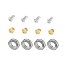 3X Upgrade Steel Gear Bridge Axle Gear Steering Cup Kit for MN D90 D91 MN99 MN99S 1/12 RC Car Spare Parts,R