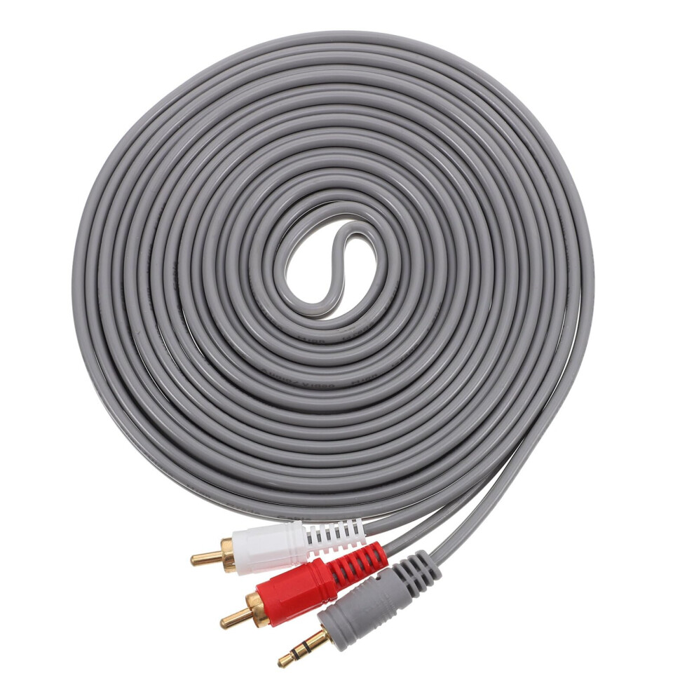 3.5Mm Audio Splitter Cable For Speakers With Durable Stable Connectors And Reliable Signal Transmission 9073542742302