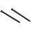 M3 x 45mm Alloy Steel Hex Socket Button  Screws Black 40 Pcs 3