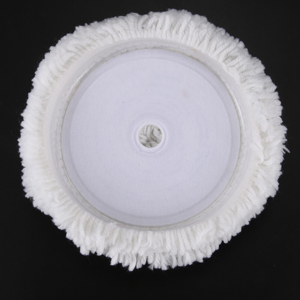 4X 7 Inch Inch 180Mm Soft Wool Clean Polishing Buffing Bonnet Pad For Car Auto Polisher 6033075662815