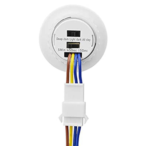 8X  Motion Sensor Light  110-220V PIR Sensor  Detection  Delay Adjustable Infrared Induction Detector 1