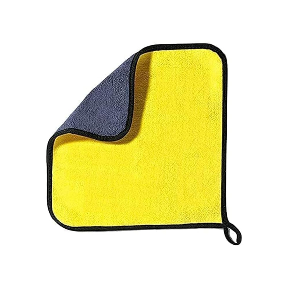 500Gsm Microfiber Cleaning Cloth 30X40cm, Dualsided Lint Car Detailing Towel Absorbency 9092120847178