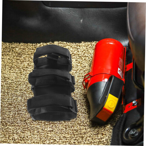 Car Fire Extinguisher Mount Strap, Secure Holder for Vehicle, Quick Tool Install, Universal Fit 1