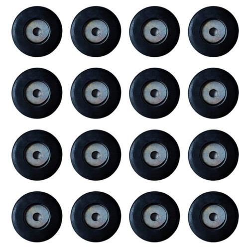Conjunto de 16 Almofadas Vibratórias com Pés de Borracha para Compressor de Ar