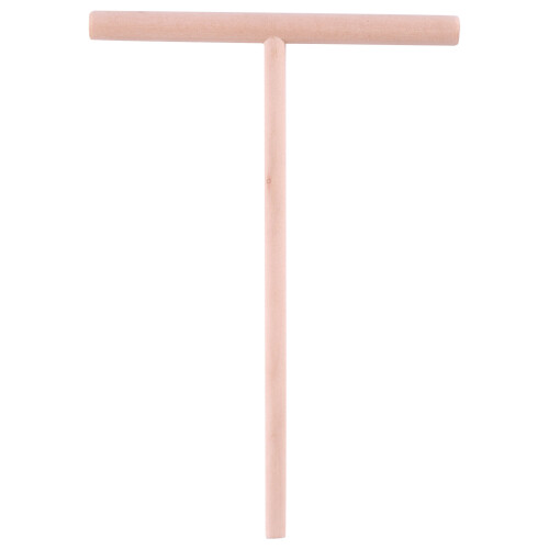 Practial T Shape Crepe Maker Pancake Batter Wooden Spreader Stick Home Kitchen Tool Kit DIY Use 2Pc 1