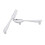 6 Pcs Silver Kitchen Cabinet Drawer Pull Handles Knobs (Knife Fork Spoon) 8