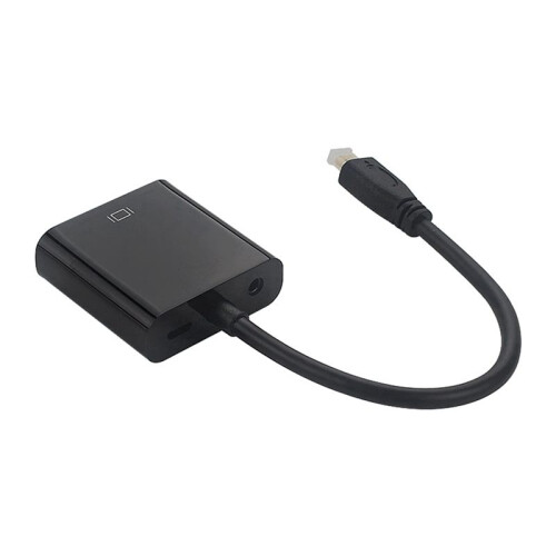 10X Micro- to VGA Adapter Cable 1080P Video Converter with Audio Jack USB Power Cable for  Camera Raspberry Pi 4 2