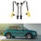 4x 5NA823823F(E) Left & Right Front Active Bonnet Actuator Hinge Sensor Pedestrian Protection for   2016-2022 10