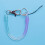 4X Lobster Hook   Spring Stretchy Coil Keyring Keychain Strap Rope Cord 6