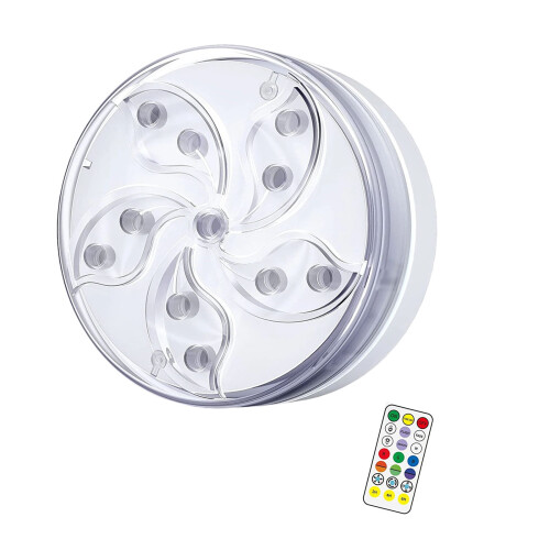 Lumière immergée de piscine de LED de ton multiple avec-1 paquet