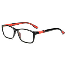 Blue Light Blocking Reading Glasses 4.00x Fashion Square Readers for Women with Precise Fit