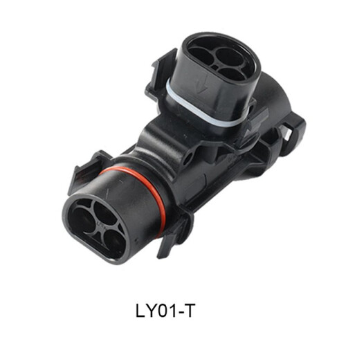3X Solar PV Connector Plug Waterproof IP68 4000V 40A for Solar PV System Panel Parallel Protection Kit LY01-T 2
