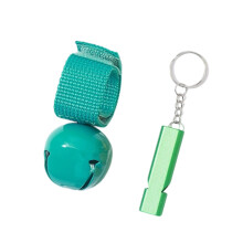Cloches d'ours de sécurité portables pour l'extérieur,-Vert