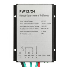 2000W3000W MPPT Wind Turbine Charge Controller 24V, Smart Voltage Regulator for Low Wind Generator
