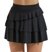 Breathable Athletic Skirt For Women Sweat Absorbing-Black S