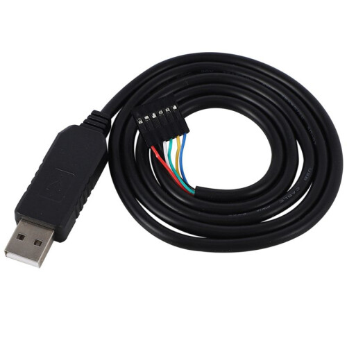 5X 6Pin Ftdi Ft232Rl Module for  USB to Ttl Uart Serial Wire Adapter Rs232 Download Cable Module Led Indicator 1