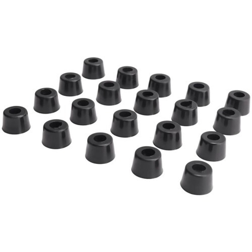 Rubber Anti Vibration Isolator Absorber Base Foot Pad 60Pcs Black 1