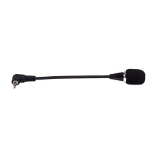 2X Flexible 3.5mm Jack Microphone Mic for PC Laptop Desktop Skype Yahoo Black