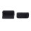 50 Pcs Silicone USB Port Plug Dustproof Plug Stopper Protection Cap Black 6