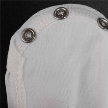 10Pcs Unisex Baby Kids Romper Partner Super Utility Bodysuit Jumpsuit Diaper Romper Lengthen Extend Film(White)