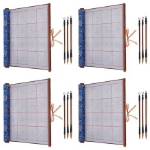 Reusable Water Writing Magic Cloth Inkless Chinese Calligraphy Set 12 Traditional Calligraphy Writing Brush Pens Set 1