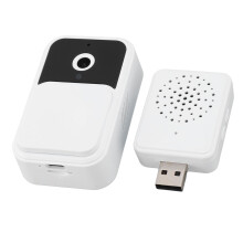1080P HD Video Doorbell with TwoWay Audio and Voice Change Intercom for Home Security
