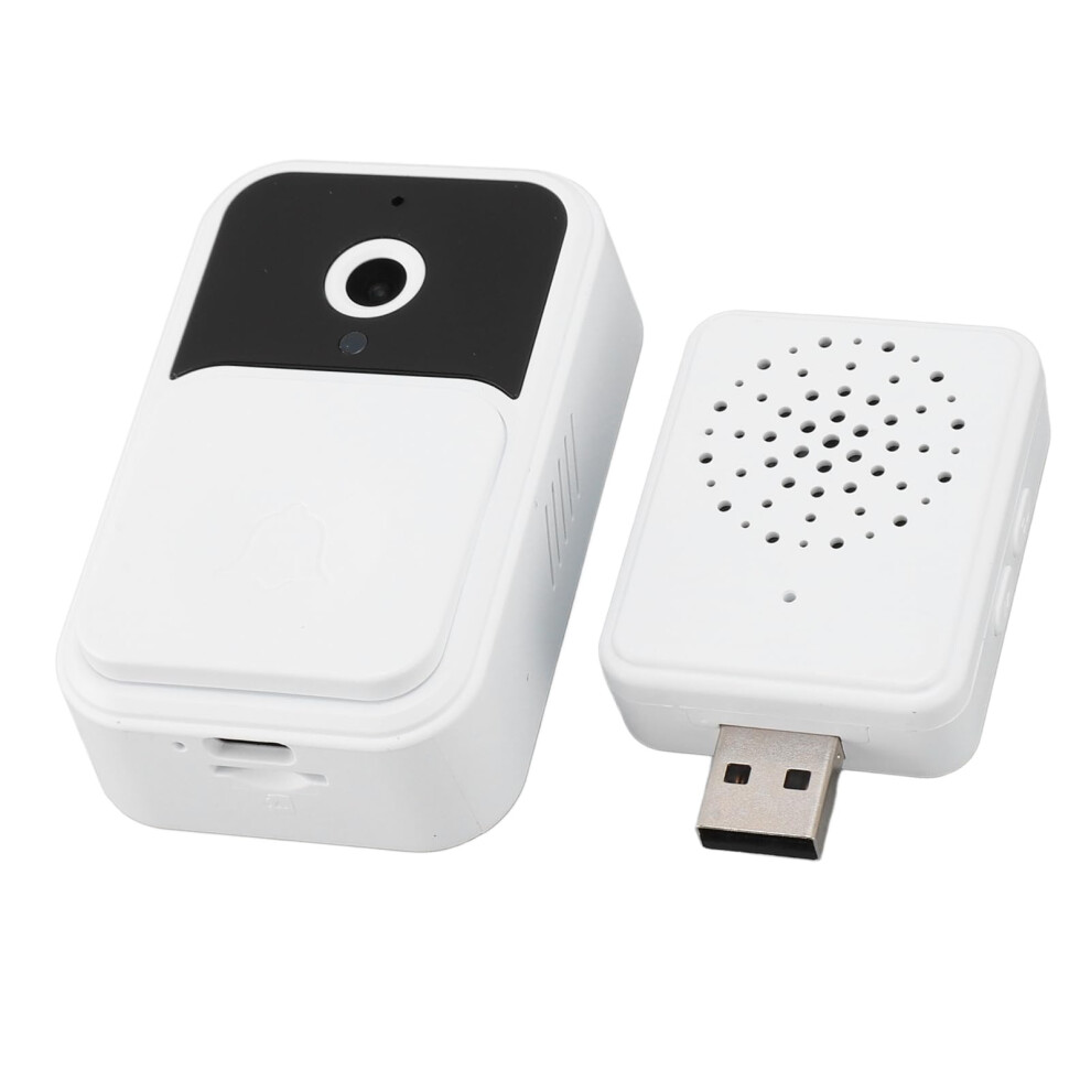 1080P Hd Video Doorbell With Twoway Audio And Voice Change Intercom For Home Security 9092120848137