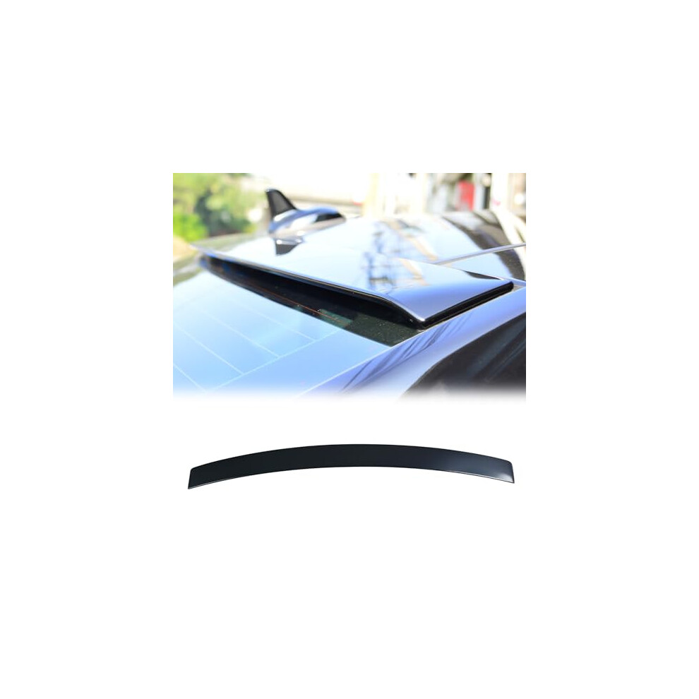 Roof Spoiler For Mercedes Eclass W212 20102016 Sedan Oem Style Palladium Wing Upgrade Silver 9330225112426