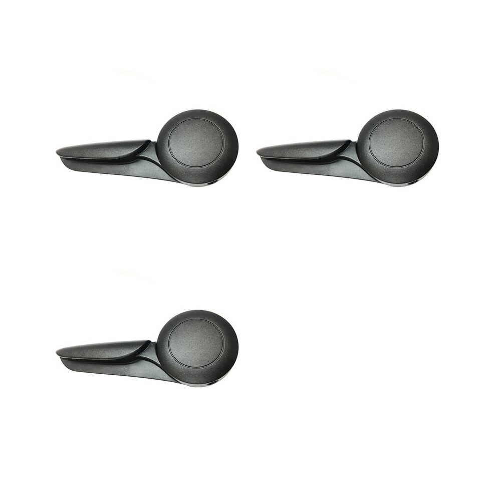3X For W169 A-Class Height Adjustment Handle A1699190161 Black 4712369507729