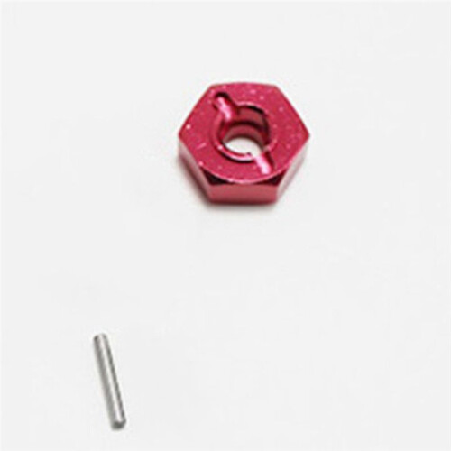12x per  144001 1/14 RC Ricambi Auto Combinatore Nel Metallo, Rosso 2