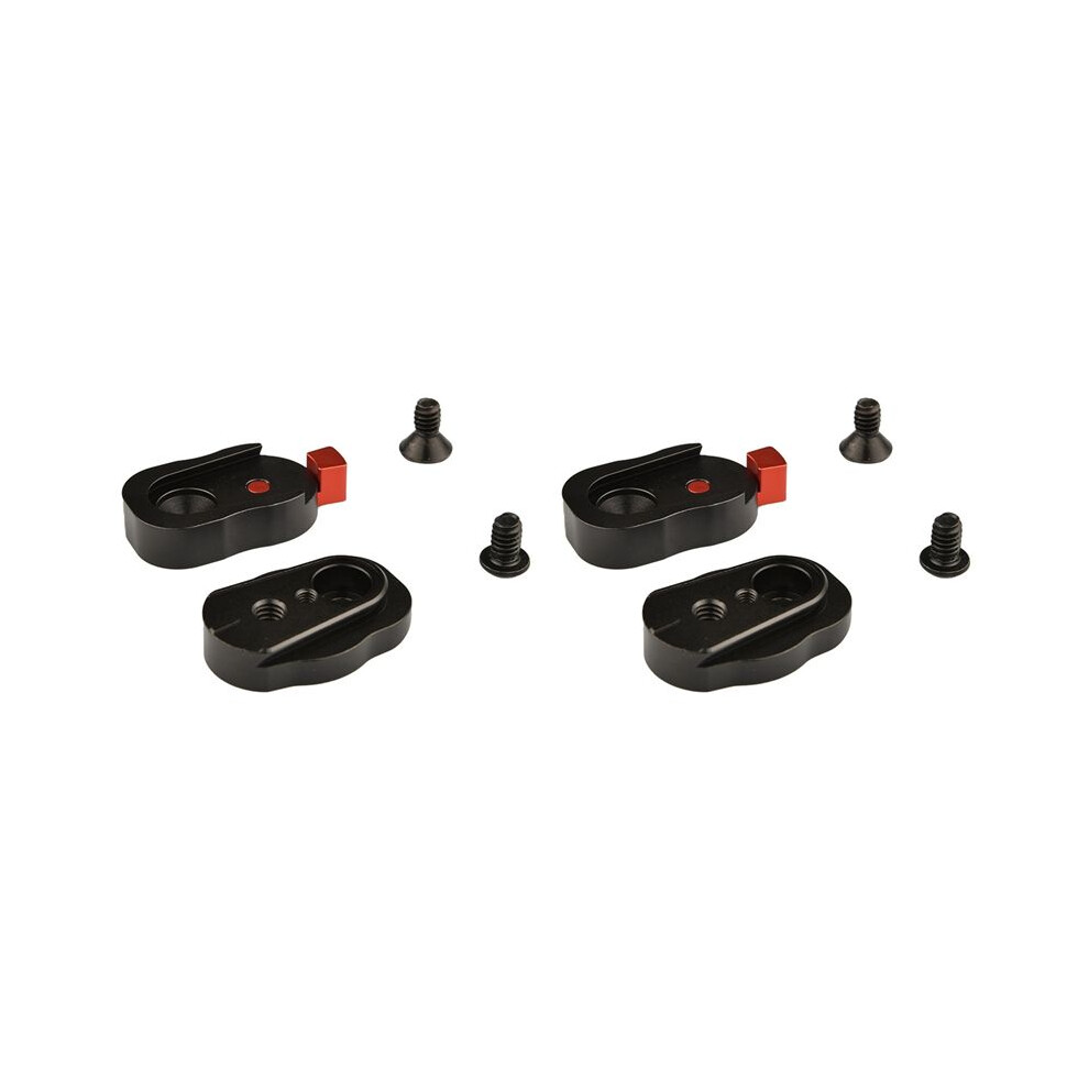 2X New Quick Release Plate With 1/4In Screw For Lcd Monitor Magic Arm Field Monitor Qr Adapter Brecantia