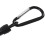 2X Key Ring, with Carabiner and Spiral Cable, 13 cm, Random Color 8