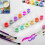 300 Strips Paint Pots Strips,1800 Pots 2Ml/0.07 Oz Empty Paint Cup Pots with Lids 7