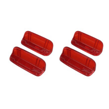 4 Stück Innen Tür Panel Licht Lampe Linse Reflektor Rot 1KD947419 Passend für B6 B7 CC MK5 MK6 MK6