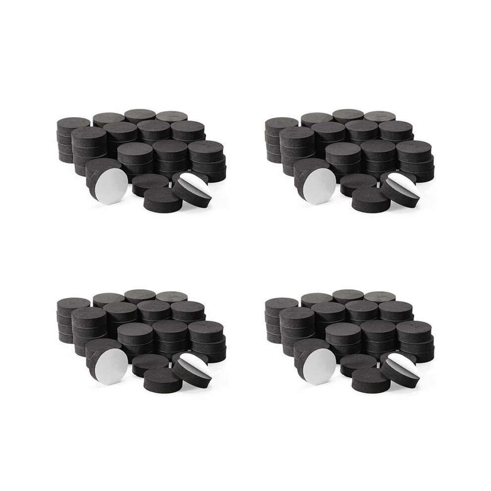 Semoic 192Pcs Plant Pot Feet Risers Natural Rubber Flower Pot Mat Invisible Pot Feet For Heavy Outdoor Plants, Flower Pots