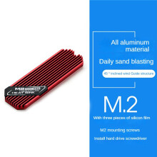 3X Dissipador de Calor Ultrafino M.2 SSD M2 2280 Disco Rígido de Alumínio Refrigerador de Alumínio Resfriador Almofada Térmica de Resfriamento