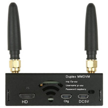2X Módem de Voz Digital Wifi con Punto de Acceso MMDVM Dúplex Compatible con DSTAR/P25/DMR para Raspberry Pi 3/Zero W